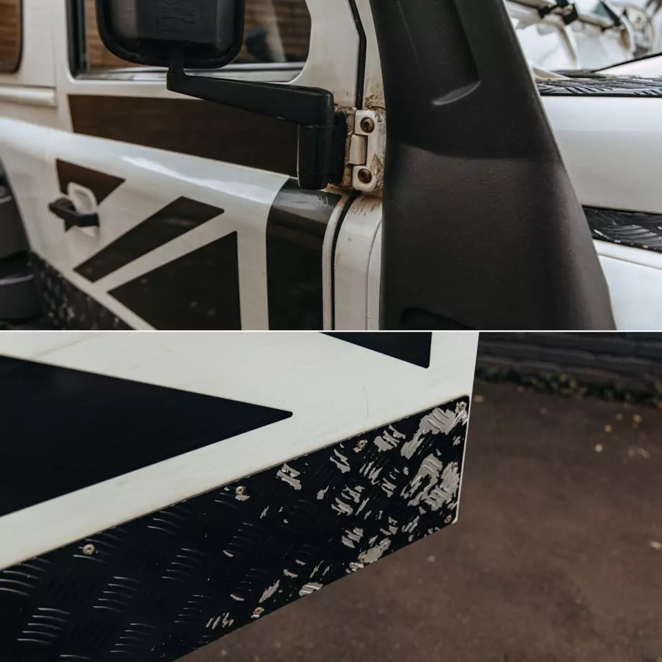 Привели в порядок Land Rover Defender! Заново окрасили элементы, очистили кузов, восстановили световое оборудование и построили новую акустическую систему